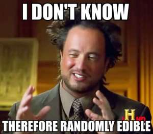 I don't know therefore Randomly Edible