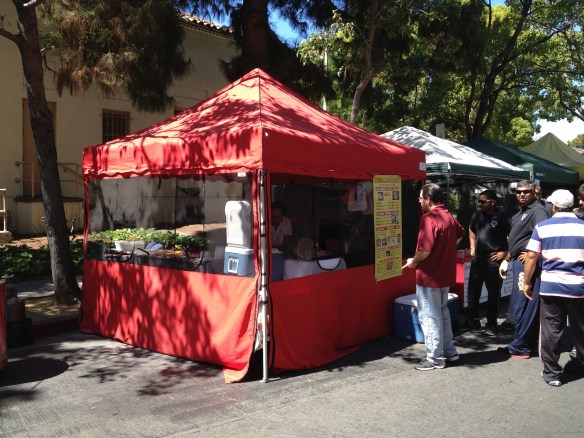 Neener neener. You guys are still waiting in line, but I have my wrap already.