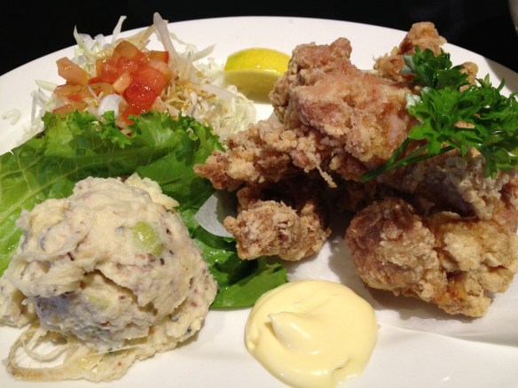 This is the plate of items I must have ordered.