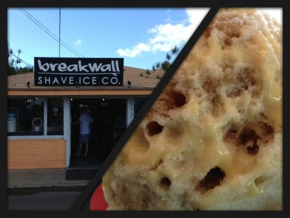 A shave ice shop owned by surfers. It just doesn't get any more Hawaiian than that.