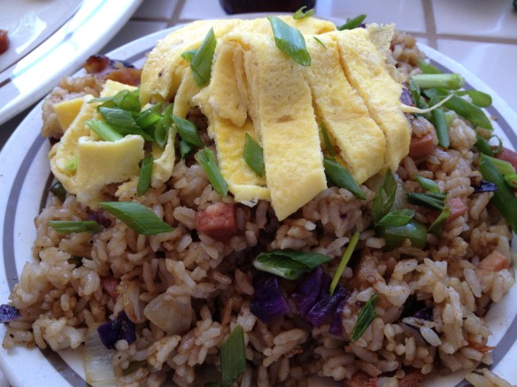 Everything but (probably and) the kitchen sink.