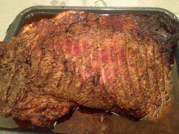 The big reveal. Save those pan drippings!