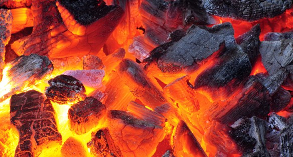 Coals ready? Good. Let's grill.