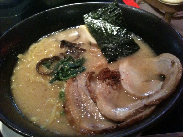 That's a bowl of stuff alright. Enjoy?