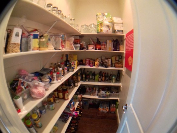 The image isn't distorted. The walls actually curve like that.