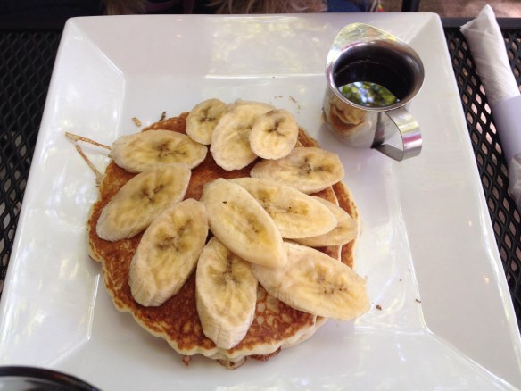 Bananas on top of pancakes do not banana pancakes make.