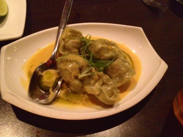 Butternut squash dumplings. Who'da thunk it?