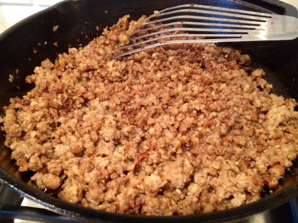 Brown that little piggy. Brown him good.