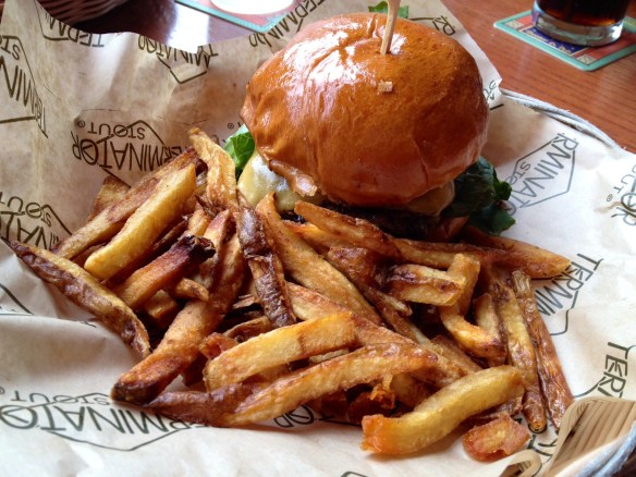 That is one shiny bun.