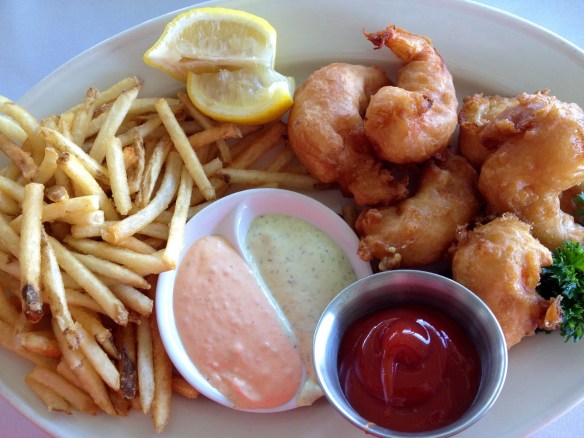 Enough with green things. Let's get to the fried stuff.