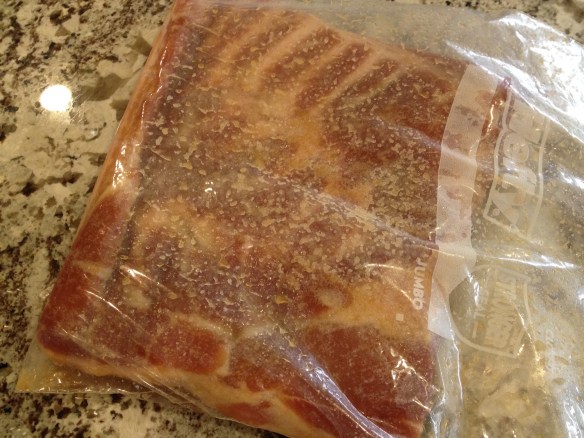 Belly in a bag. Here we go.