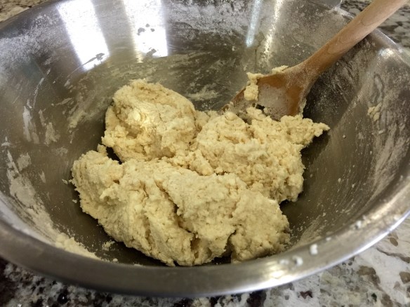 And this is what biscuit dough should look like.