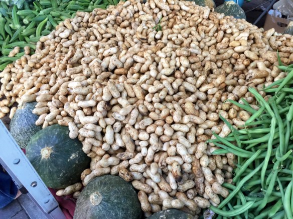 Who wants to make a peanut angel with me?