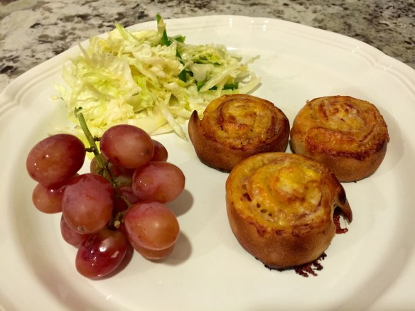 Serving suggestion. (Actually, it was dinner.)