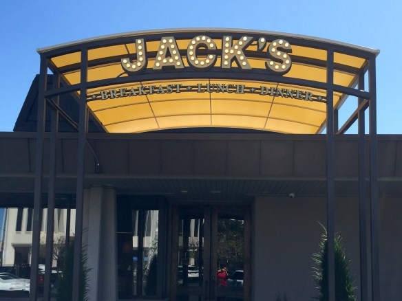 You can see this sign from space.